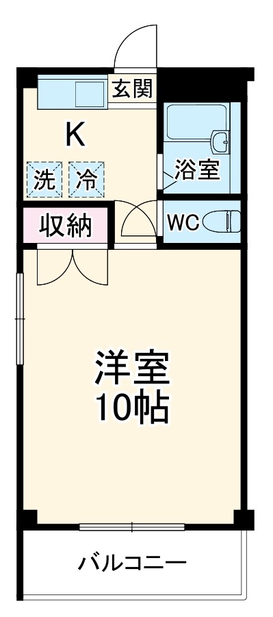 アムール Araiの間取り