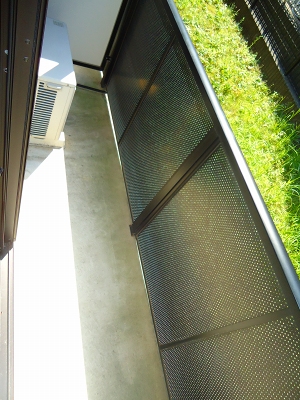 12/24 バルコニー