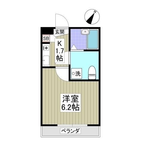 ガーラ141の間取り