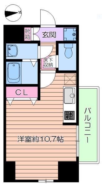 ルネスアヴニールの間取り