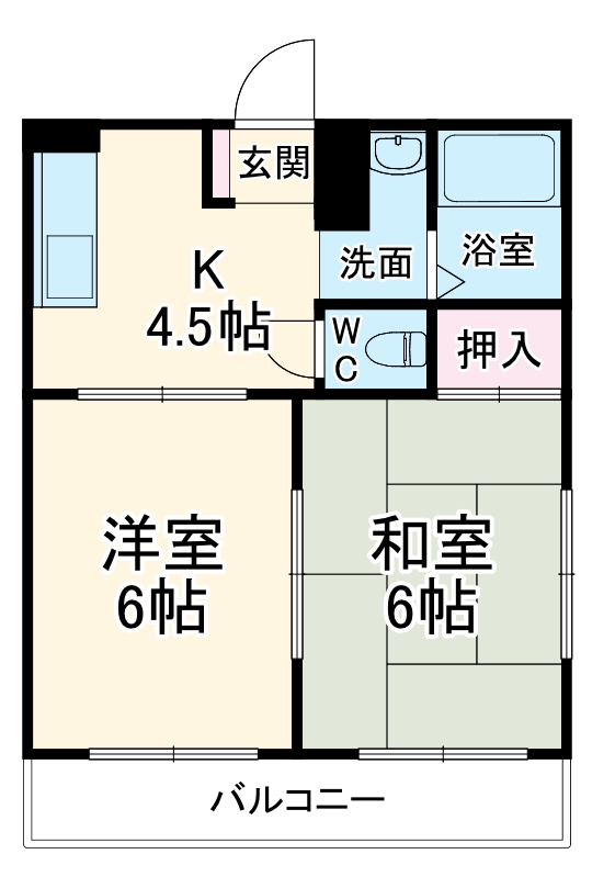 ホーリーグランドみずほ台の間取り