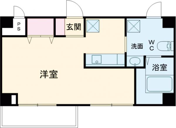 ドルミ五反田ドゥメゾンの間取り