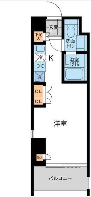 アーデン五反田の間取り