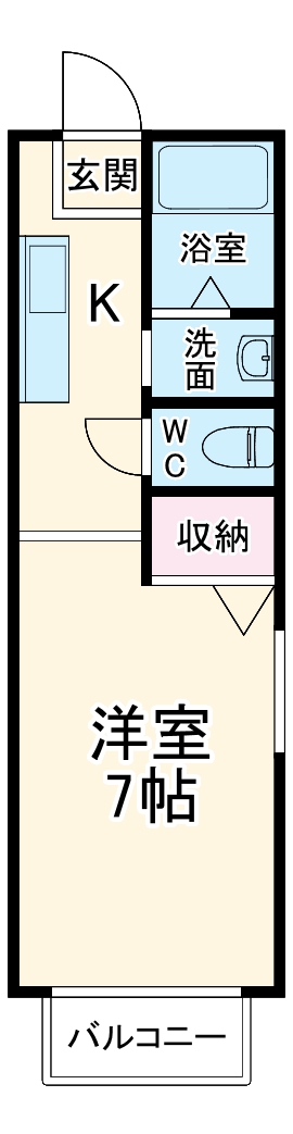 フレオリの間取り