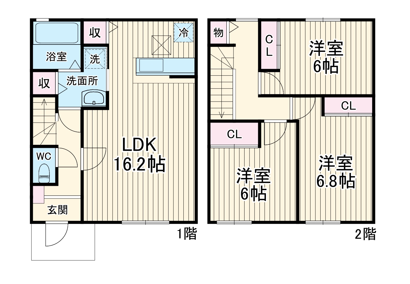 FOUR SEASONSの間取り