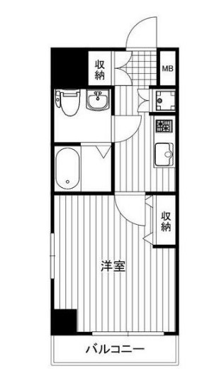 エスリード芝浦ベイサイドの間取り