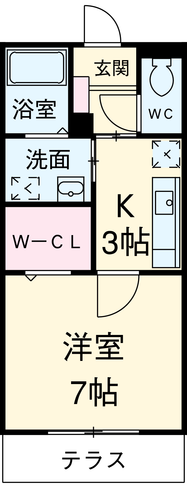 マリアージュの間取り