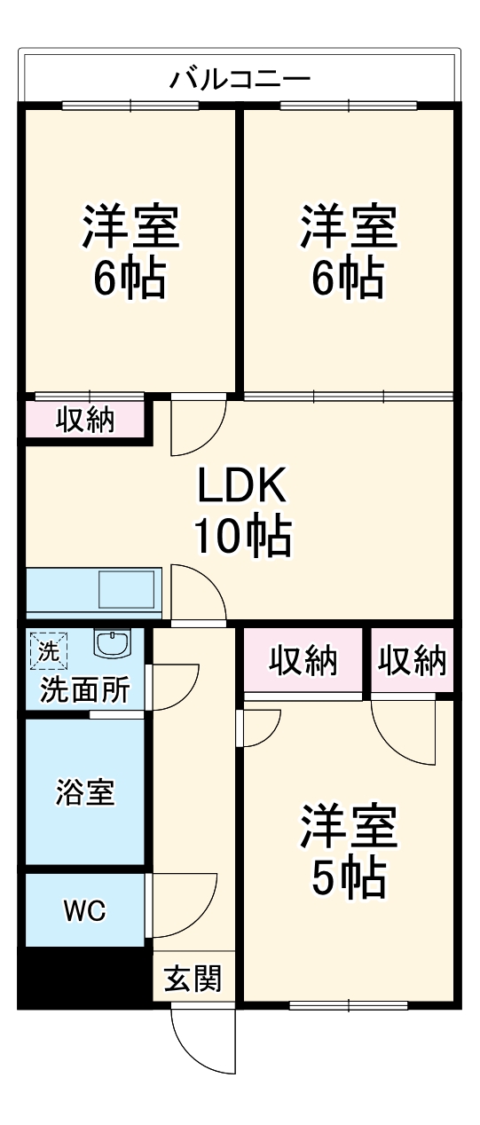 グリーンヒル大和の間取り