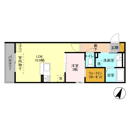 My tiaraの間取り