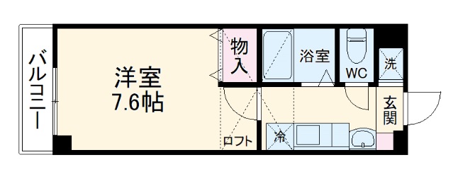 パレンテラ宮原の間取り