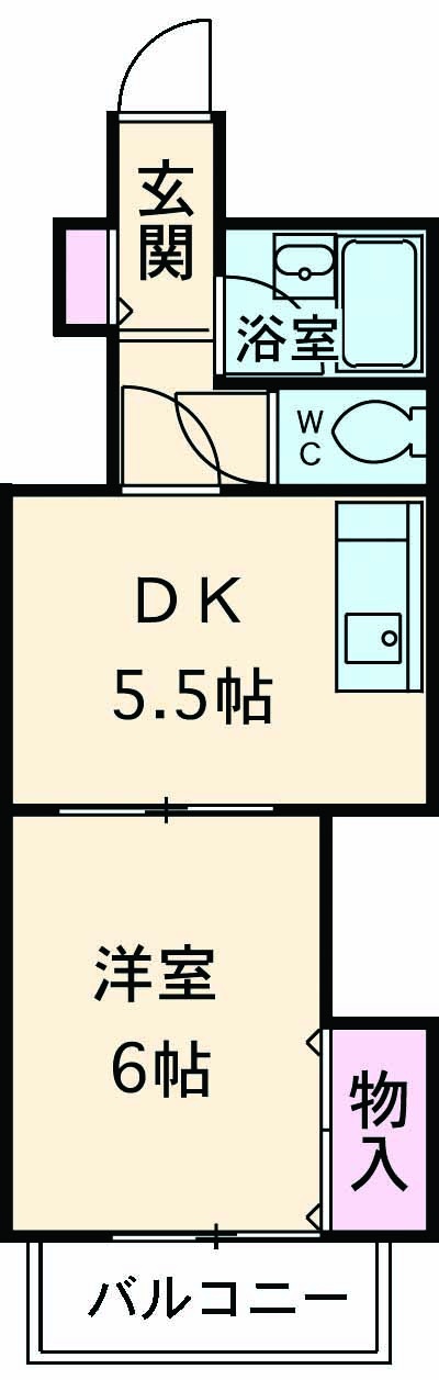 グレースタナカの間取り
