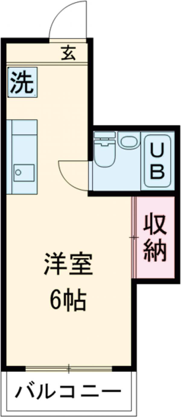 かいづかファミリア1の間取り