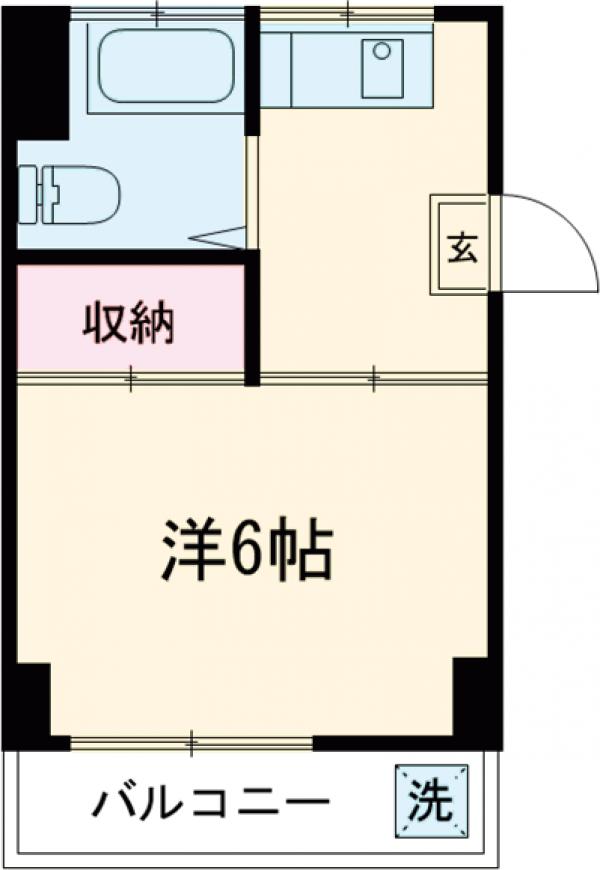 シルバーコーポの間取り