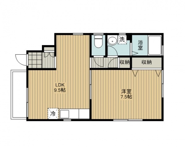 ピュアメゾン大原の間取り