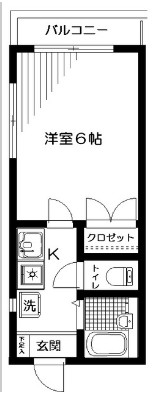 ヴァンテ赤羽の間取り