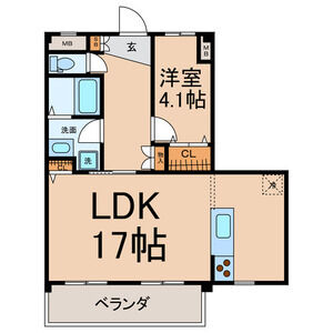 マルシェ・の間取り
