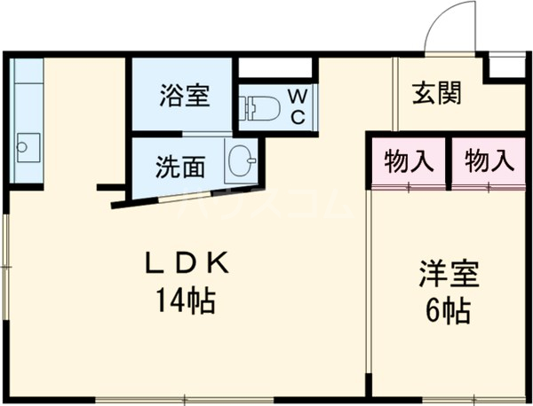 コンフォールエムズの間取り
