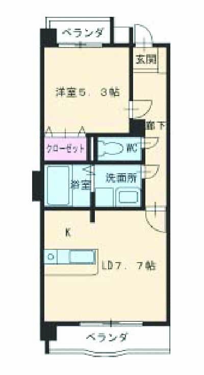 プレールアミの間取り
