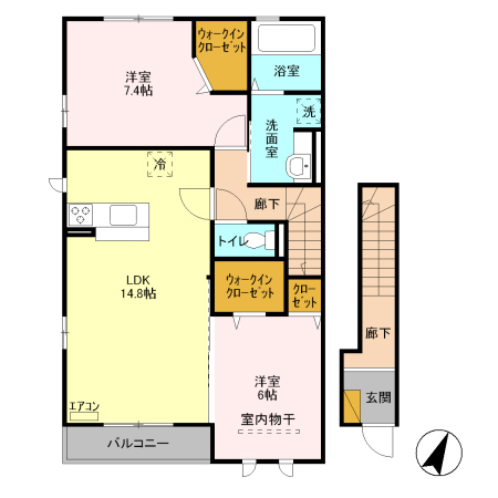 ファインメゾンの間取り