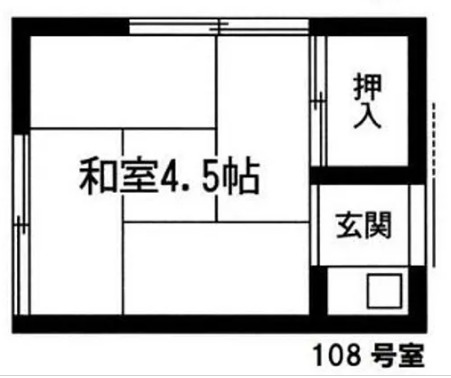 文月荘の間取り