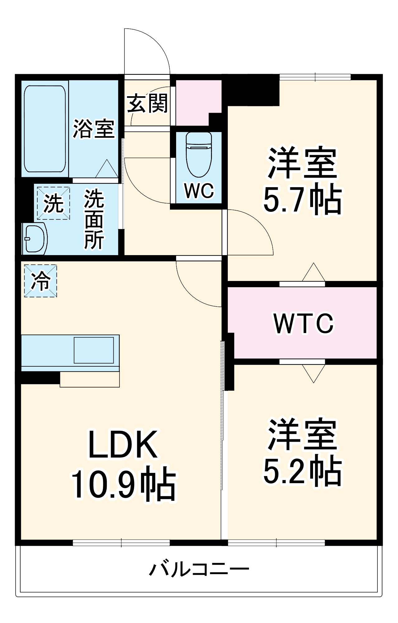 五反田ガーデンの間取り