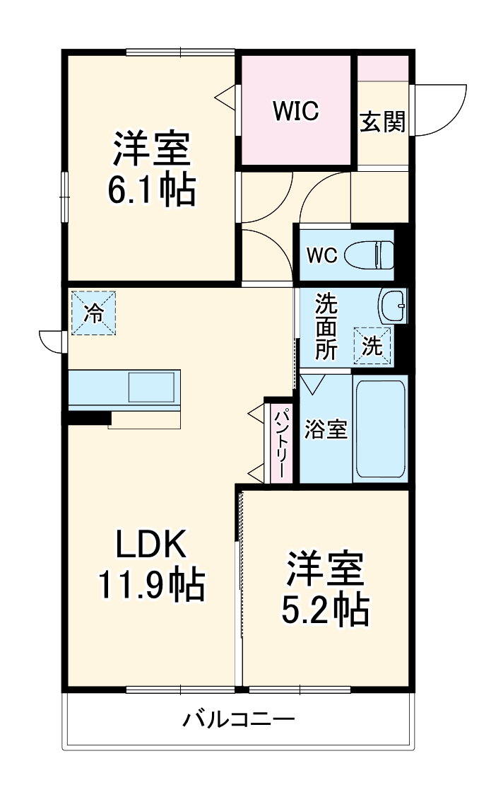 五反田ガーデンの間取り
