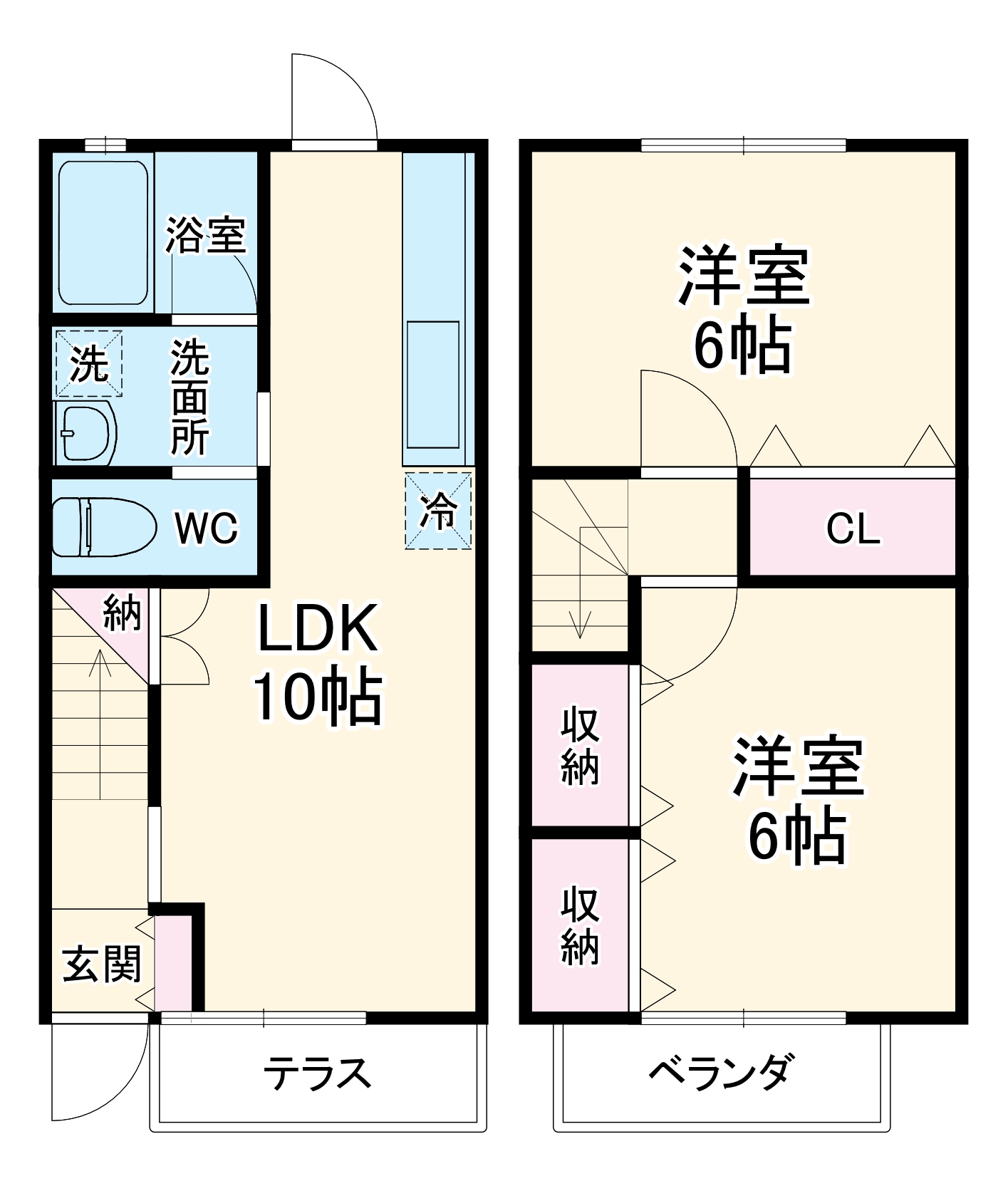 ラ・メールの間取り
