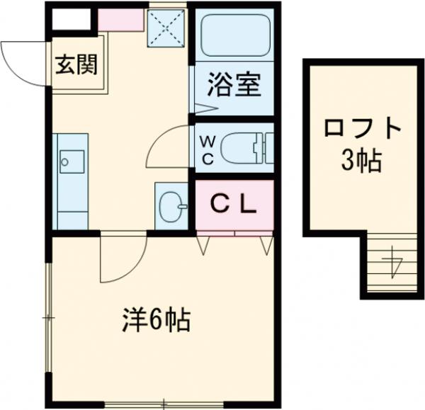 パーシモンハイムアネックスの間取り