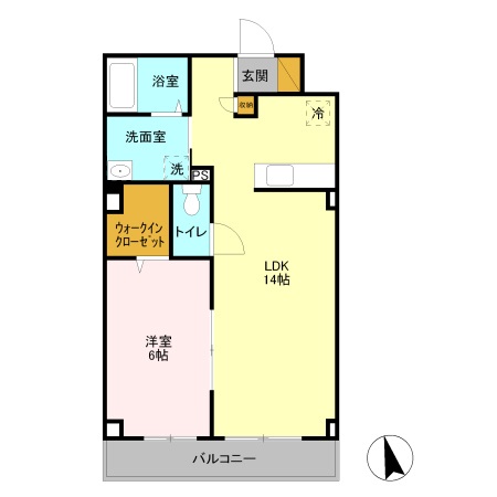 エスト・レザン IIの間取り
