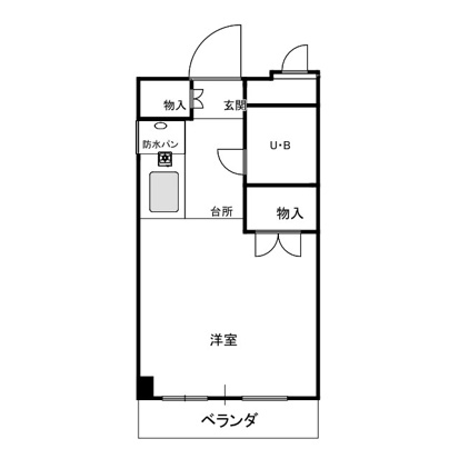 コーポＫＥＮの間取り
