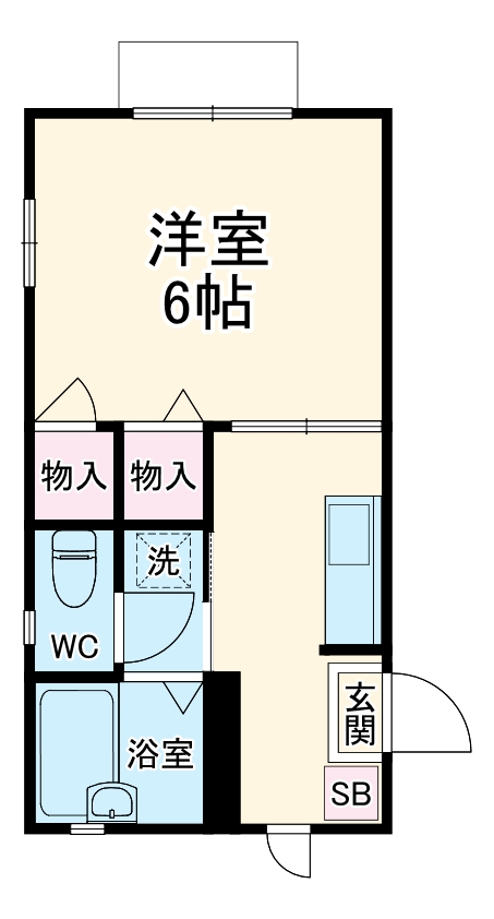 エヴァーグリーンの間取り