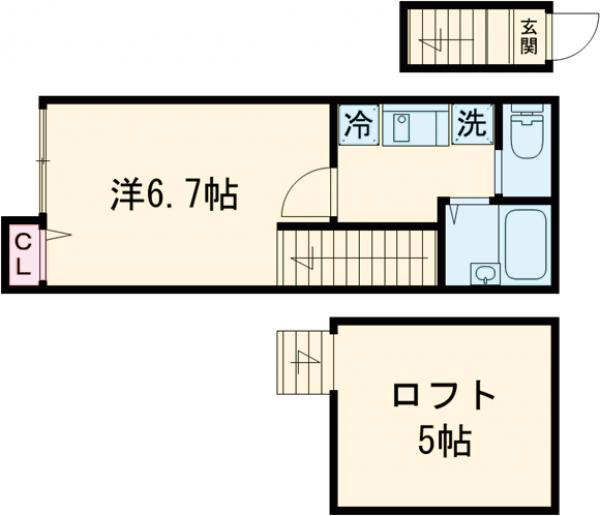 バーミープレイス南千束の間取り