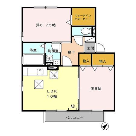 ソフィアⅡの間取り