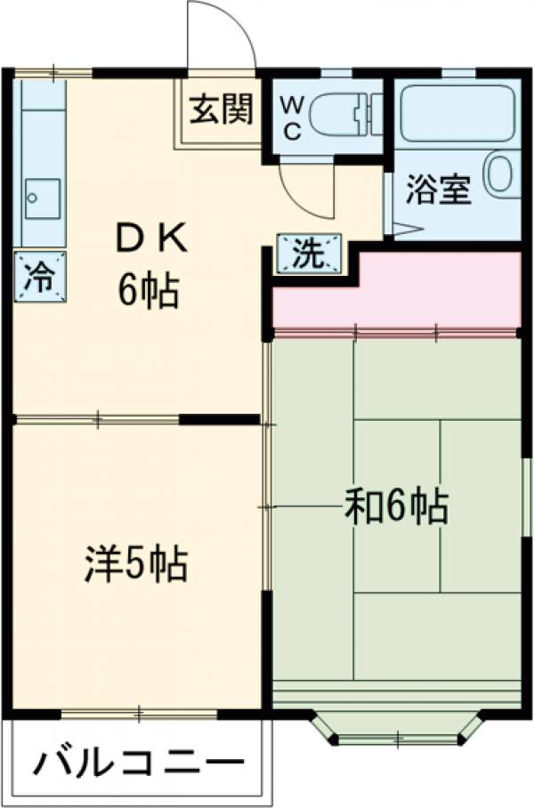 シャトーメープルの間取り