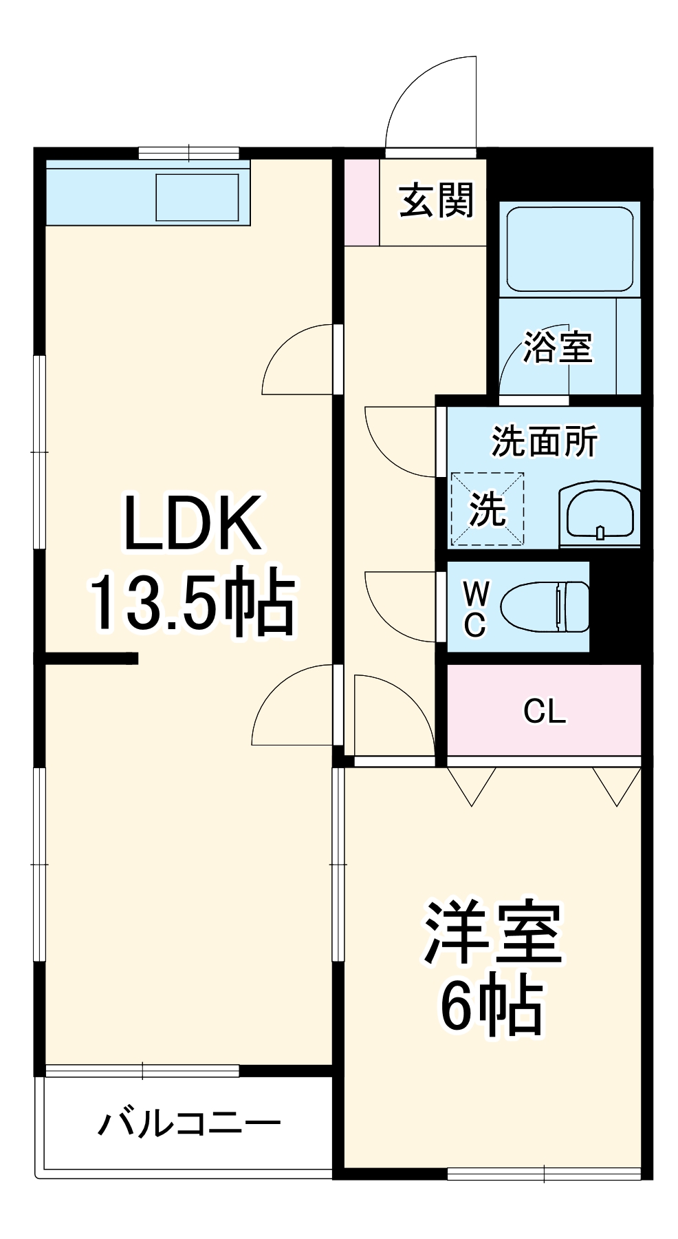 コミネマンションの間取り