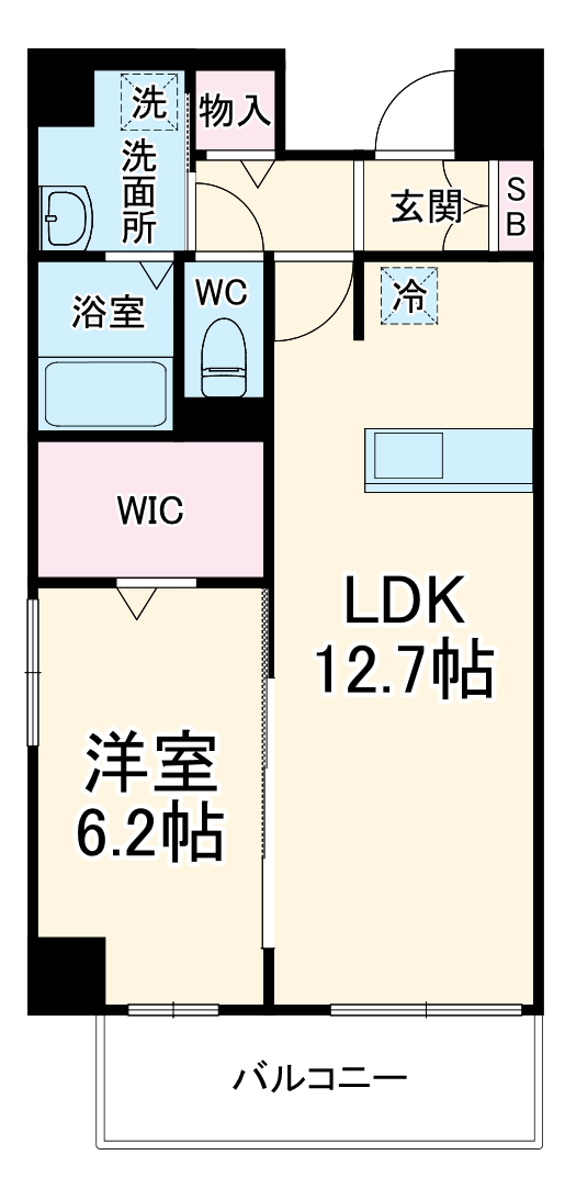 グランヴレーユの間取り