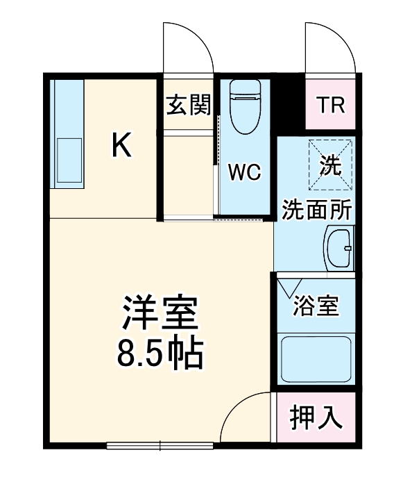 ホワイト離宮の間取り