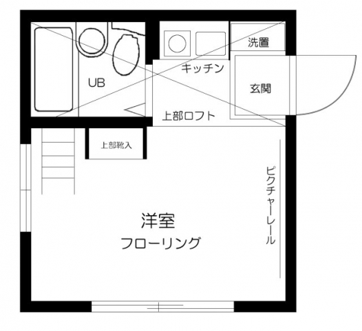 ハピネス上中里の間取り