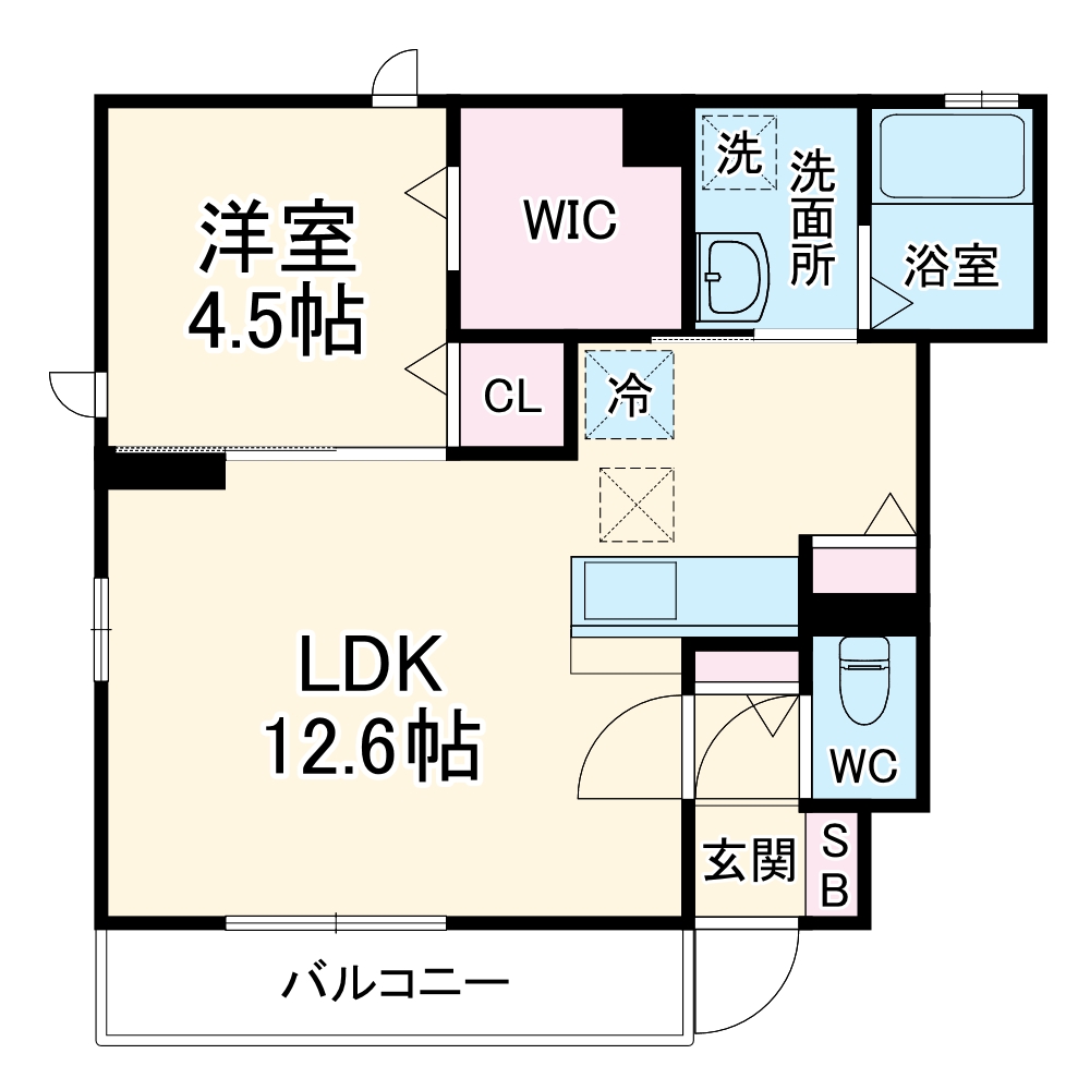エステート・シマムラCの間取り