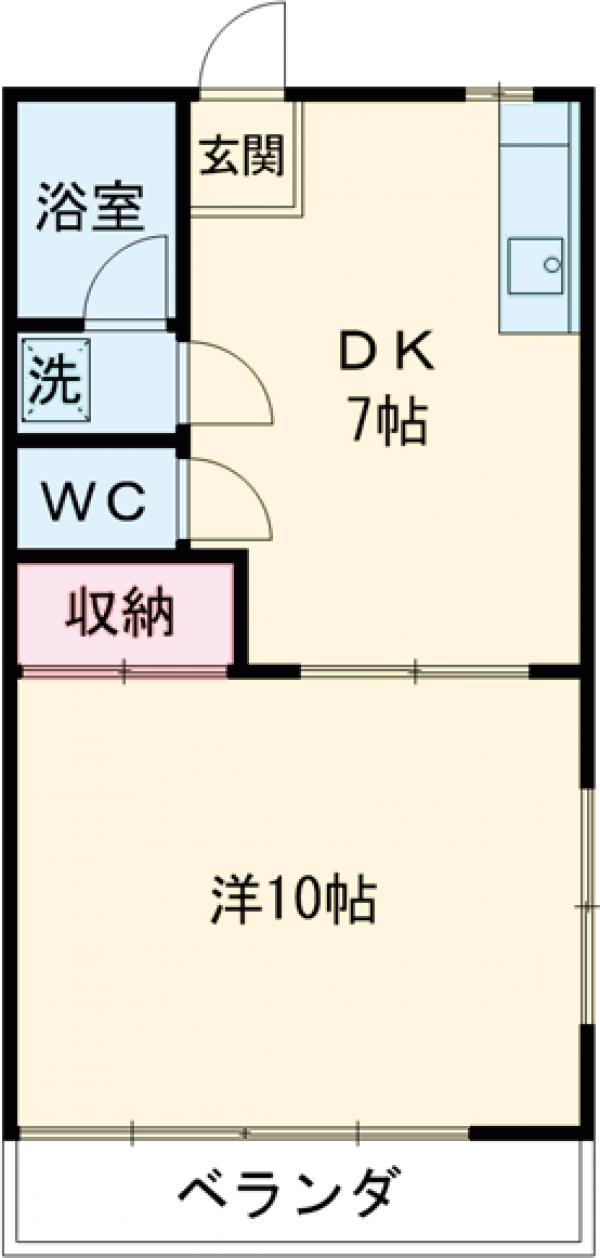 第三稲付ハイツの間取り