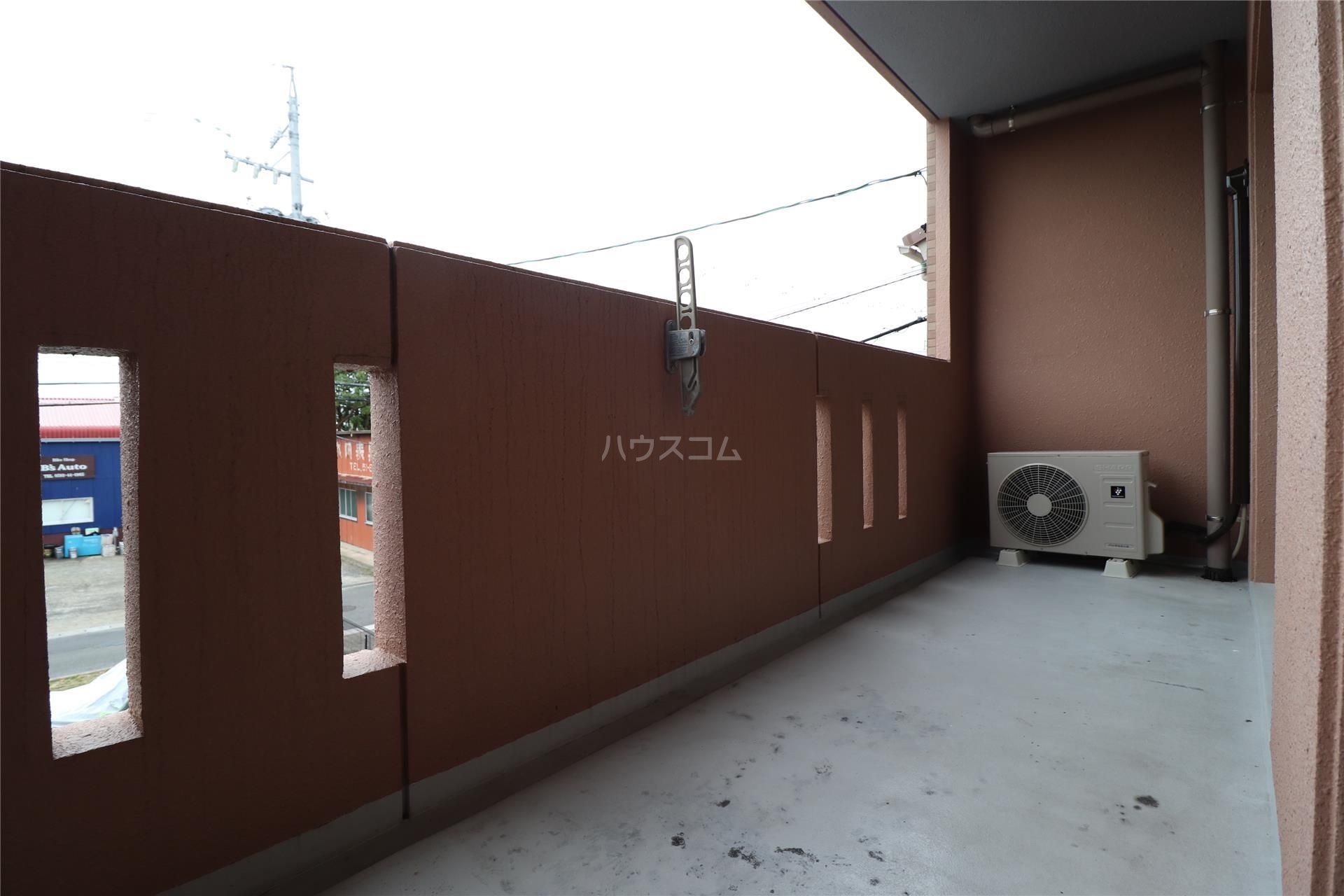 12/18 バルコニー