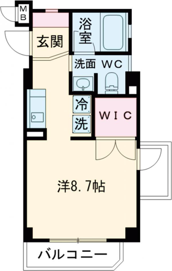 ドゥーシエル桜新町の間取り