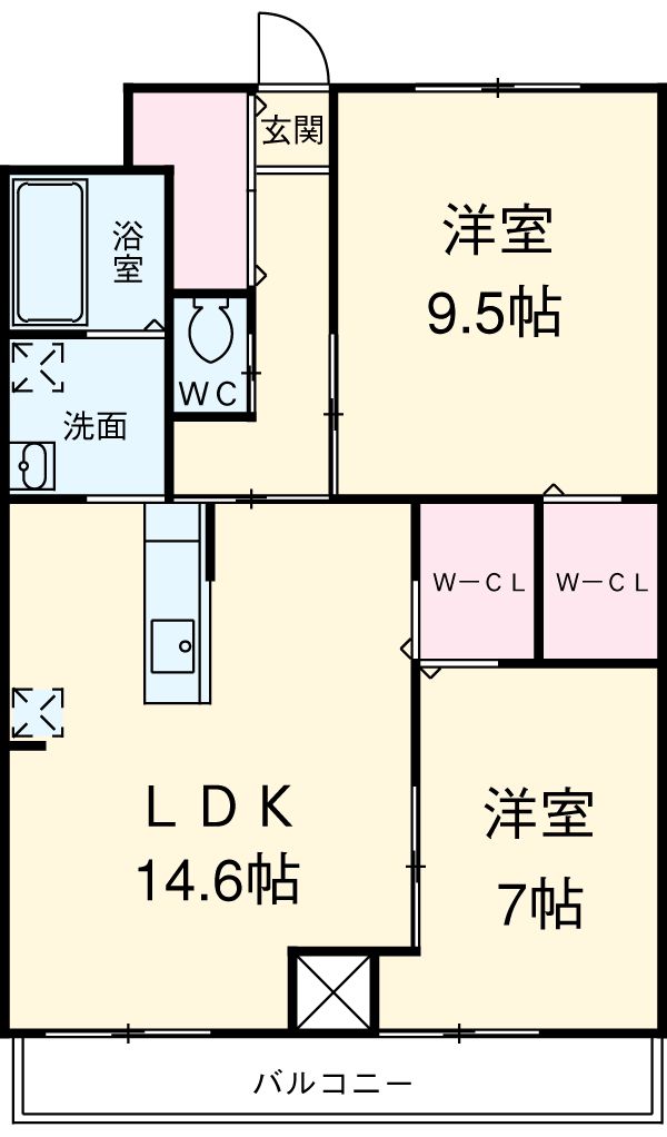 第2小林ビルの間取り