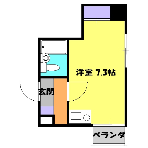 ハートイン山之手の間取り