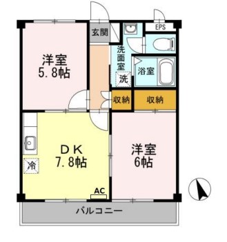 グリーンヒルズの間取り