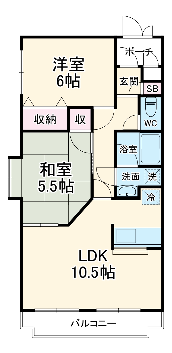 アーバンレジデンスの間取り
