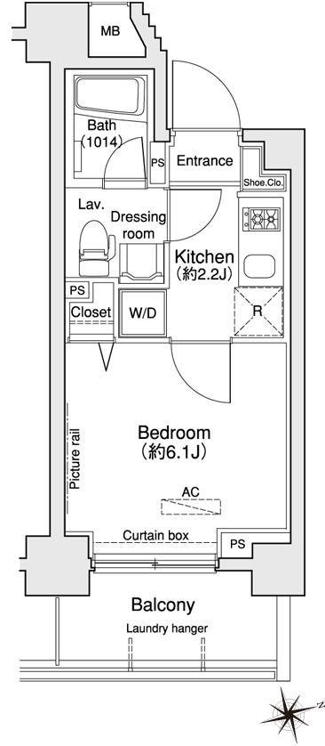 プラウドフラット王子神谷の間取り