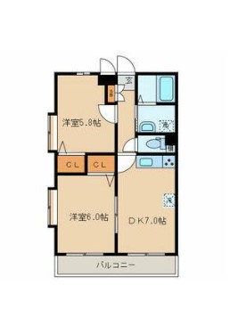コピエ五反田の間取り