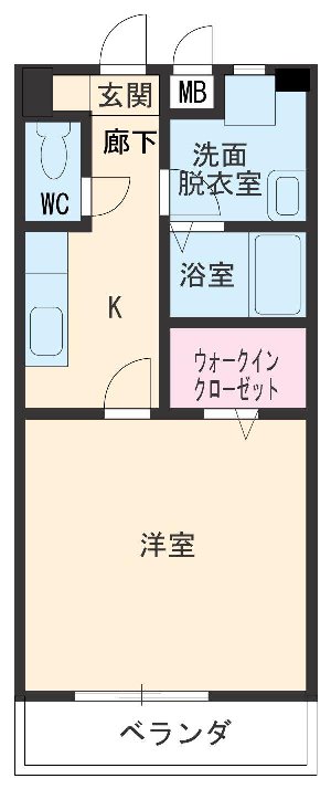 メゾン・Kの間取り
