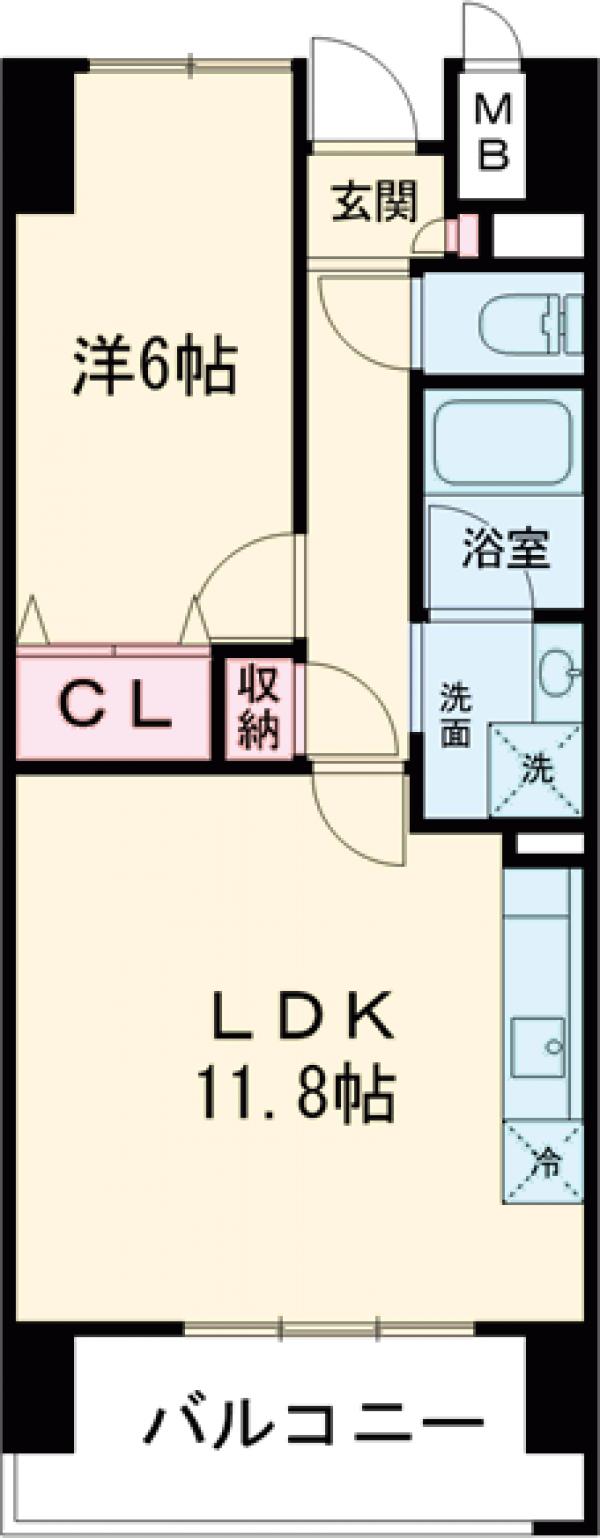 プリモパッソ川口の間取り